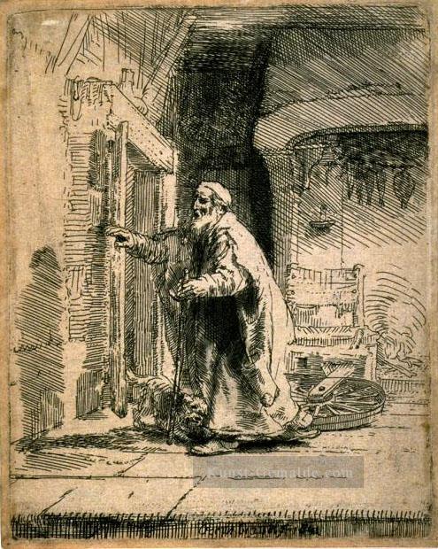 Die Erblindung von Tobit SIL Rembrandt Ölgemälde
